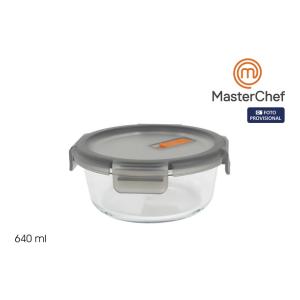 FIAMBRERA HERMETICA REDONDA 640ML MASTERCHEF