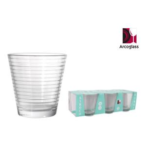 SET 6 VASOS 250ML SIROCO RINGS AG