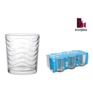 SET 6 VASOS 260ML MISTRAL WAVES AG