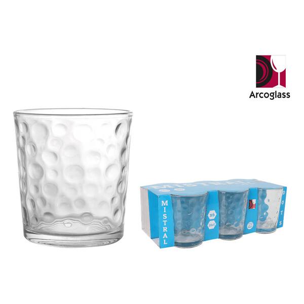 SET 6 VASOS 260ML MISTRAL DOTS AG