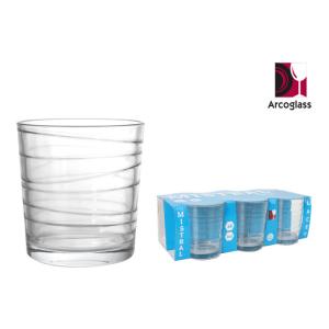 SET 6 VASOS 260ML MISTRAL LACEY AG