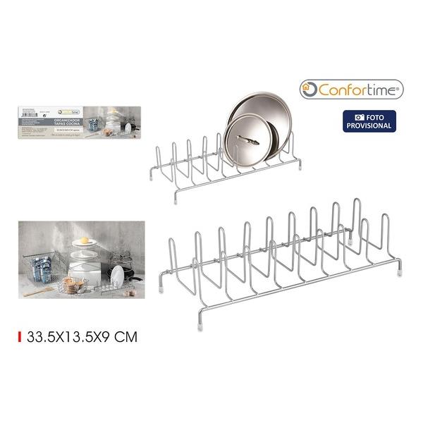 ORGANIZADOR TAPAS COCINA GREY 33.5 CONFORTIME - imagen 1