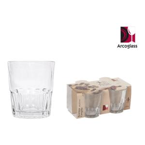 SET 4 VASOS VIDRIO 110CC CARAJILLO/BOMB