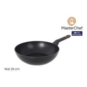 SARTEN WOK 28CM AL.FORJADO 3MM 2C MASTERCHEF