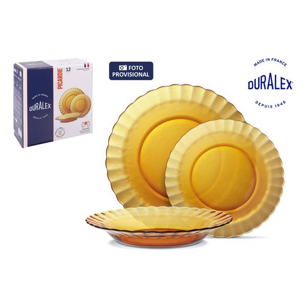 VAJILLA AMBAR 12PC DURALEX PICARDIE