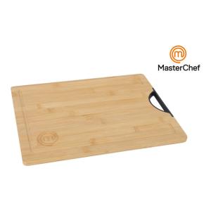 TABLA CORTAR BAMBU C/ASAS 38.5X30CM MASTERCHEF