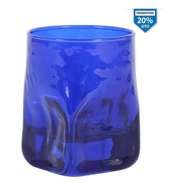 VASO QUARTZ 330CC AZUL