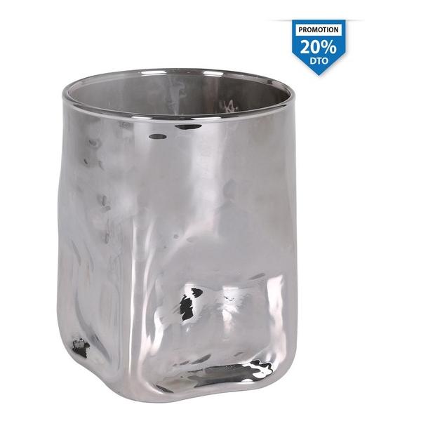 VASO 330CC QUARTZCAJA NEGR