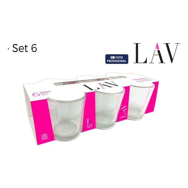 SET 6 VASOS 295CC PARIS