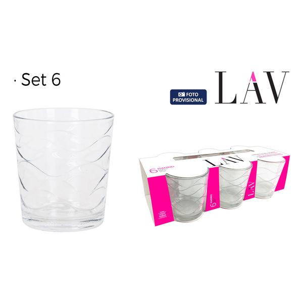 SET 6 VASOS 295CC MADRID