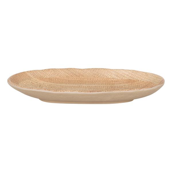 #  ZZ23 -96- BANDEJA OVAL BANANA 24X12X3CM