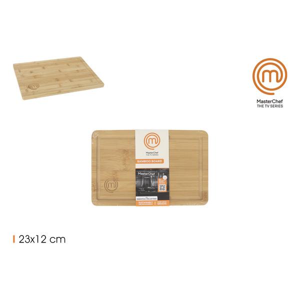 TABLA DE CORTAR BAMBU 23X15X0.75CM MASTERCHEF