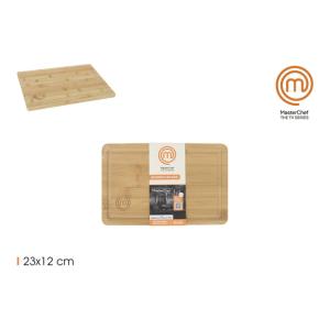 TABLA DE CORTAR BAMBU 23X15X0.75CM MASTERCHEF