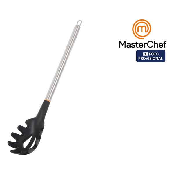 CUCHARA PASTA 34CMACERO INOX &SILICONA MASTERCHEF