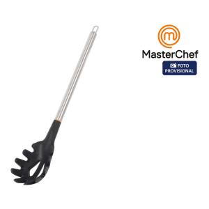 CUCHARA PASTA 34CMACERO INOX &SILICONA MASTERCHEF