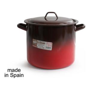 OLLA ALTA C/TAPA 24CM - 9L FUEGO