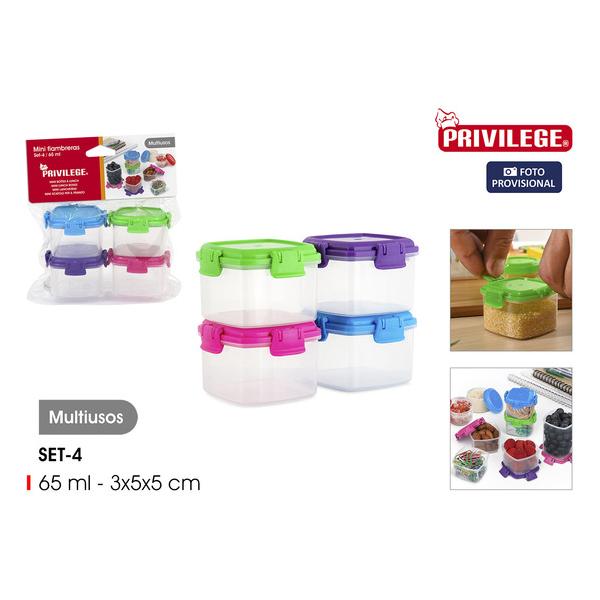 PRB SET-4 MINI FIAMBRERAS 65ML PRIVILEGE