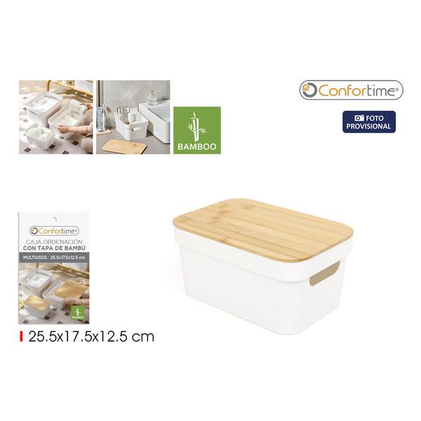 CAJA ORDENA.MULTI.PLAST.TAP.BAMBU-S CONF