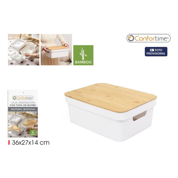 CAJA ORDENA.MULTI.PLAST.TAP.BAMBU-M CONF