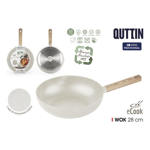 SARTEN WOK 28CM ECOOK QUTTIN