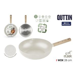 SARTEN WOK 28CM ECOOK QUTTIN