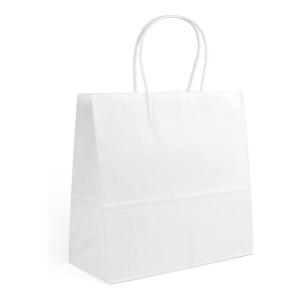 SET-3 BOLSA PAPEL BLANCO 26X17X26CM ALGON