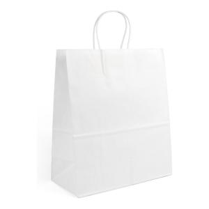 SET-3 BOLSA PAPEL BLANCO 26X14X31CM ALGON