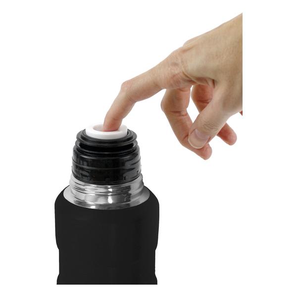 PRJ TERMO ACERO NEGRO 800ML THERMOSPORT - imagen 1