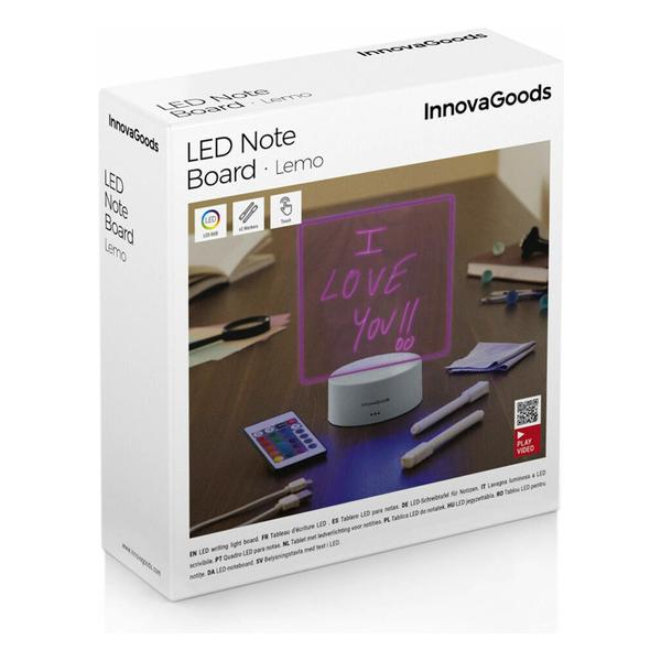 TABLERO DE NOTAS Y MENSAJES LED LEMO INNOVAGOODS - imagen 1