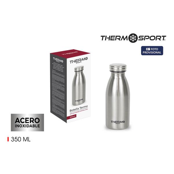 BOTELLA TERMO ACERO 350ML SILVER - imagen 3