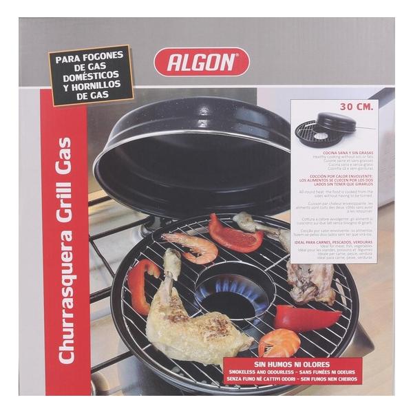 CHURRASQUERA GRILL GAS 30CM ALGON