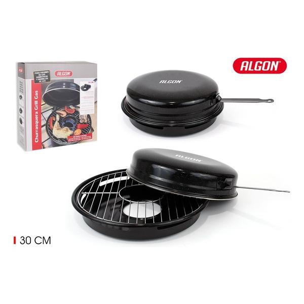 CHURRASQUERA GRILL GAS 30CM ALGON - imagen 3