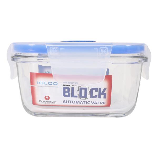 HERMETICO 11CM CON TAPA VALVULA SUPER BLOCK CUADRADA