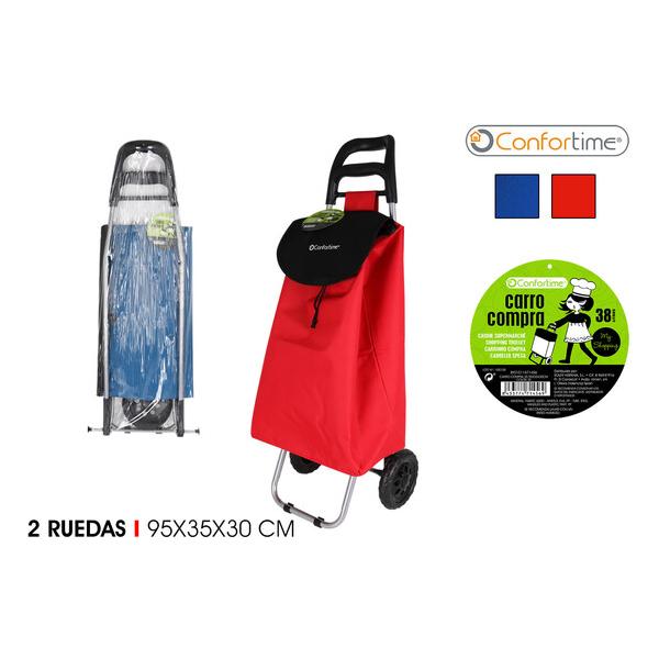 CARRO COMPRA 95X35X30CM COLOR SURTIDO - CONFORTIME