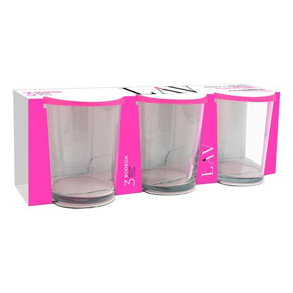 SET 3 VASOS SIDRA 515CC BODEGA - imagen 1