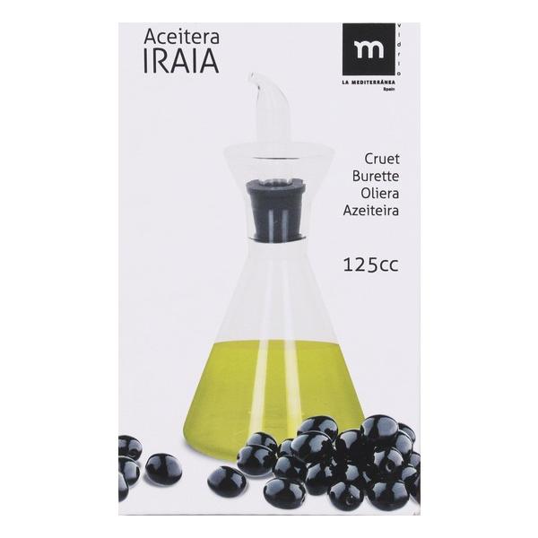 ACEITERA BOROSILICATO CON DOSIFICADOR 125CC IRAI