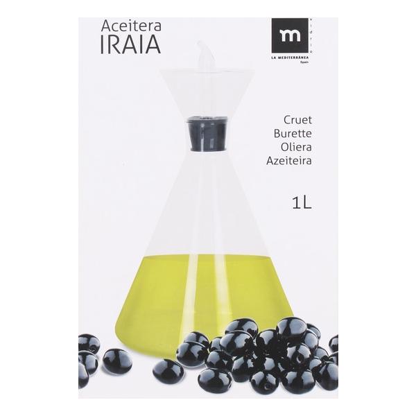 ACEITERA BOROSILICATO CON DOSIFICADOR 1000CC IRAI