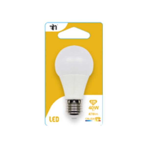 BOMBILLA LED ESFERICA G45 E27 6W (=40W) 470LM 3000K 15000H BL.1