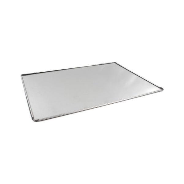 BANDEJA RECTANGULAR ALUMINIO 48X34X0,5CM