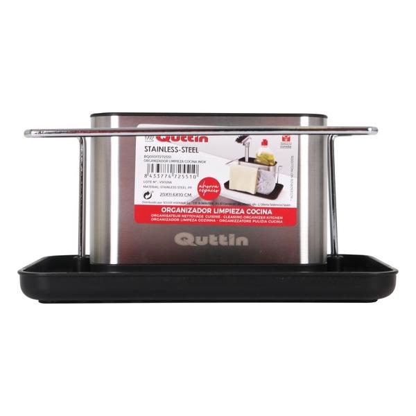 ORGANIZADOR LIMPIEZA COCINA INOX QUTTIN - imagen 1