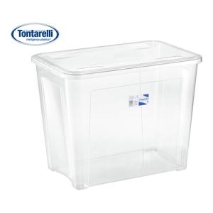 CAJA ALMACENAJE 67 L C/TAPA COMBI TRANSPARENTE