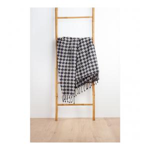 PLAID VERANO DROP - NEGRO - 180X220 CM