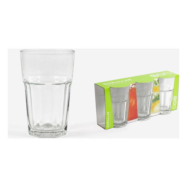 SET 3 VASOS REFRESCO 360CC ARAS - imagen 1