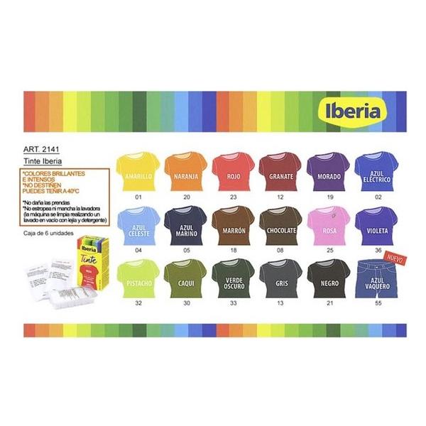 IBERIA TINTE PARA ROPA - AMARILLO