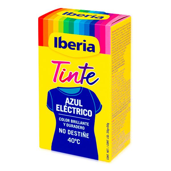 IBERIA TINTE PARA ROPA - AZUL ELECTRICO - imagen 1