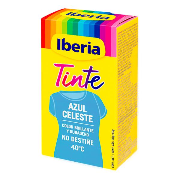 IBERIA TINTE PARA ROPA - AZUL CELESTE - imagen 1