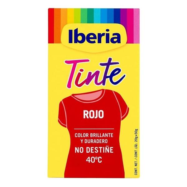 IBERIA TINTE PARA ROPA - ROJO - imagen 1