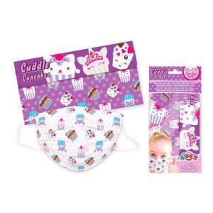 PACK FUNDA+5 MASCARILLAS CUPCAKES