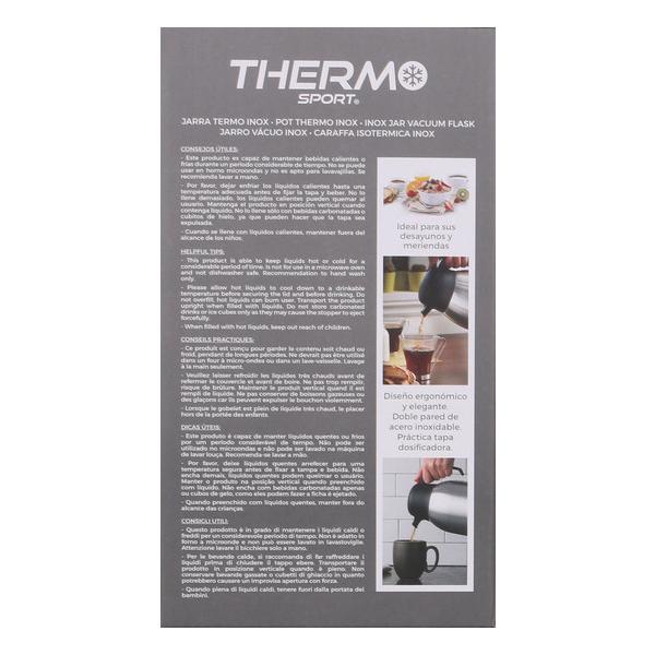 JARRA TERMO INOX 1.5LT C/PULSADOR THERMOSPORT - imagen 2