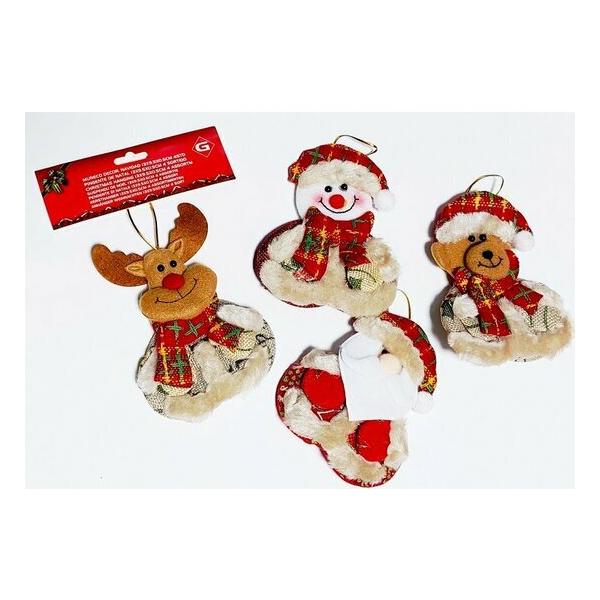 MUÑECO DECOR NAVIDAD 4STD